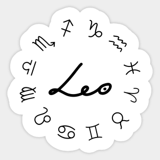 Leo season Sticker